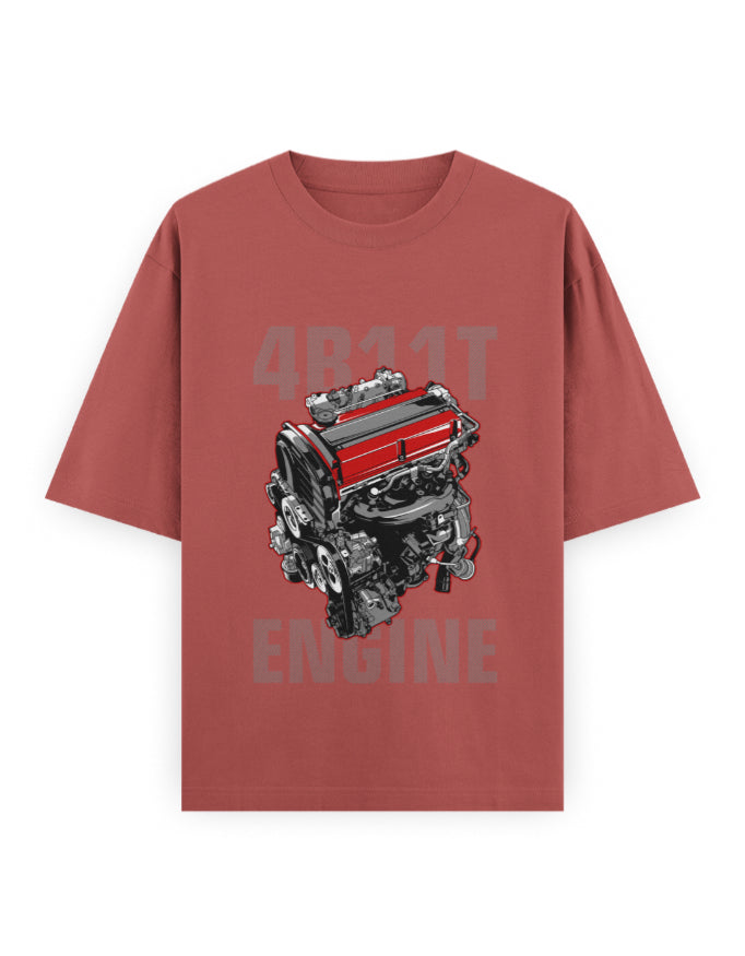 4B11T Engine Graphic Tee