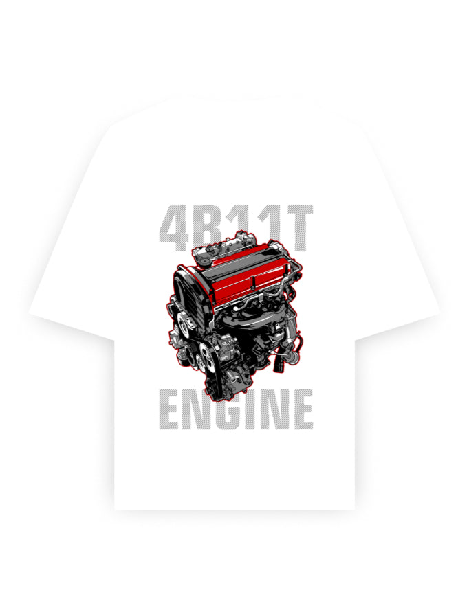 4B11T Engine Graphic Tee