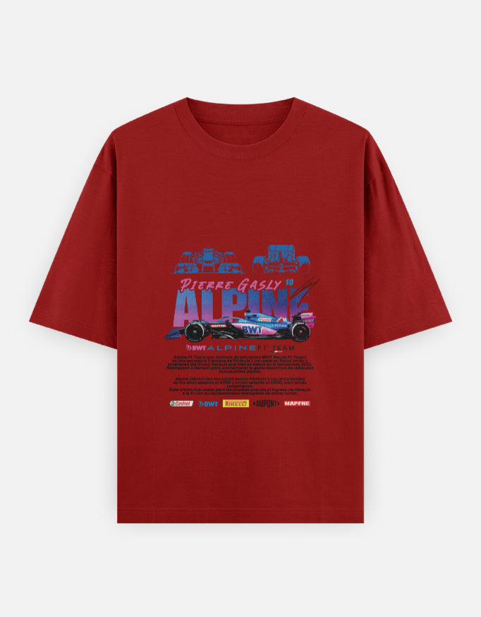 Pierre Gasly Alpine F1 - Oversized T-Shirt